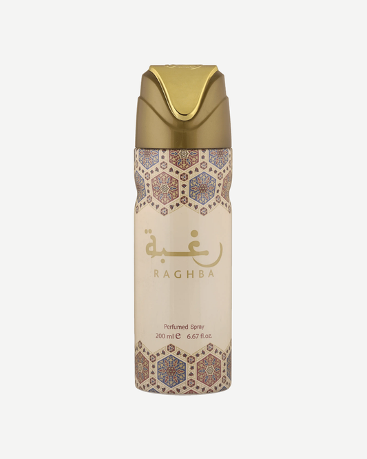 Lattafa Raghba Deodorant Spray | 200ML Unisex