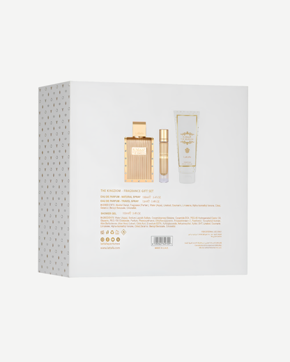 Lattafa The Kingdom Gift Set for Man