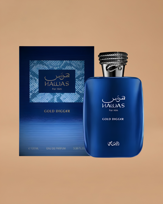 Rasasi Hawas Gold Digger Eau de Parfum | 100ML Man