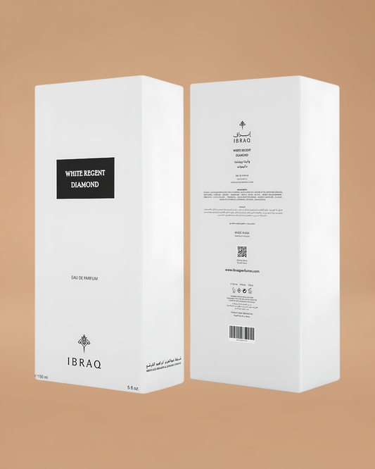 Ibraq White Regent Diamond Eau de Parfum | 150ML Unisex