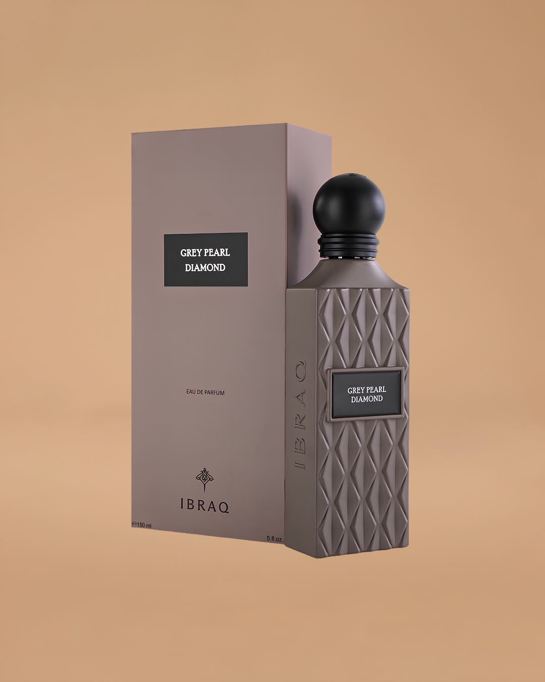 Ibrahim Al Qurashi Grey Pearl Diamond Eau de Parfum | 150ML Unisex