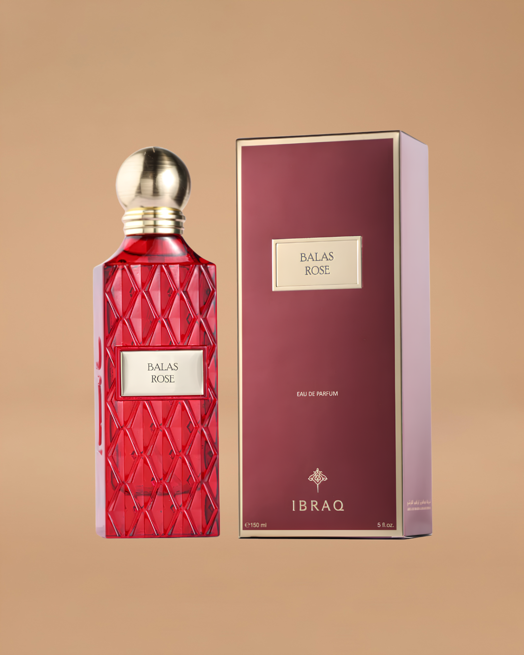 Ibrahim Al Qurashi Balas Rose Eau de Parfum | 150ML Unisex