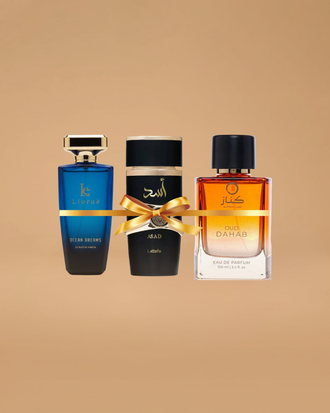 Ocean Dreams& Oud Dahab & Lattafa Asad