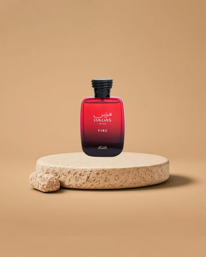 Rasasi Hawas Fire Eau de Parfum | 100ML For Man