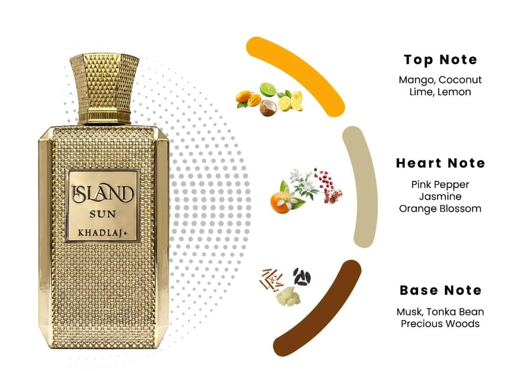 Khadlaj Island Sun Extrait de Parfum | 100ML Unisex