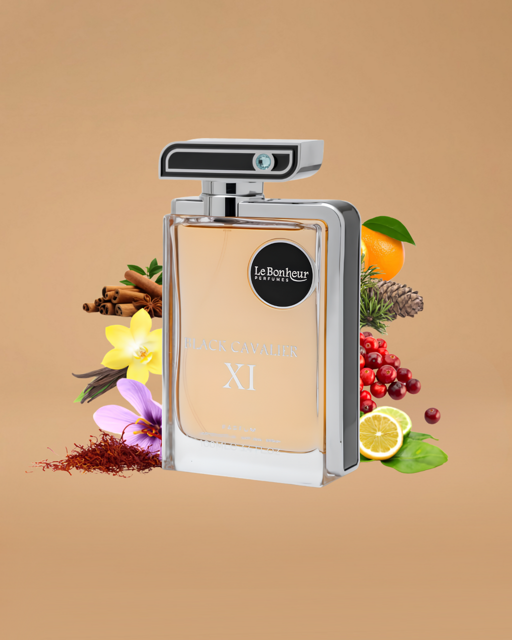 Le Bonheur Black Cavalier XI Eau de Parfum | 100ML Man